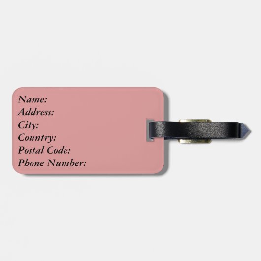 パリ ラゲッジタグ (裏面横)