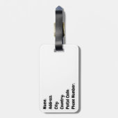パリ ラゲッジタグ (裏面縦)