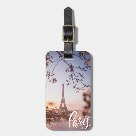 パリ ラゲッジタグ (正面縦)