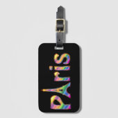 パリ ラゲッジタグ (正面縦)