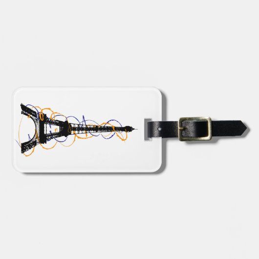 パリ ラゲッジタグ (正面横)