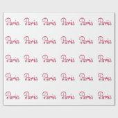 パリ ラッピングペーパー (フラット)