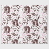 パリ ラッピングペーパー (フラット)