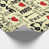 パリ ラッピングペーパー (角)