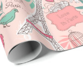 パリ ラッピングペーパー (ロールコーナー)