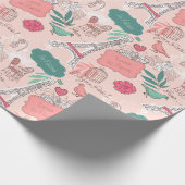 パリ ラッピングペーパー (角)