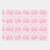 パリ ラッピングペーパー ラッピングペーパーシート (正面3)