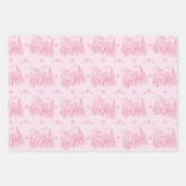 パリ ラッピングペーパー ラッピングペーパーシート (正面2)