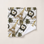 パリ：ラツアーエッフェル バスタオルセット (ウォッシュタオル)