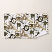 パリ：ラツアーエッフェル バスタオルセット (ハンドタオル)