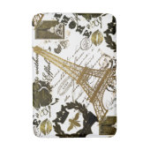 パリ：ラツアーエッフェル バスマット (正面縦)