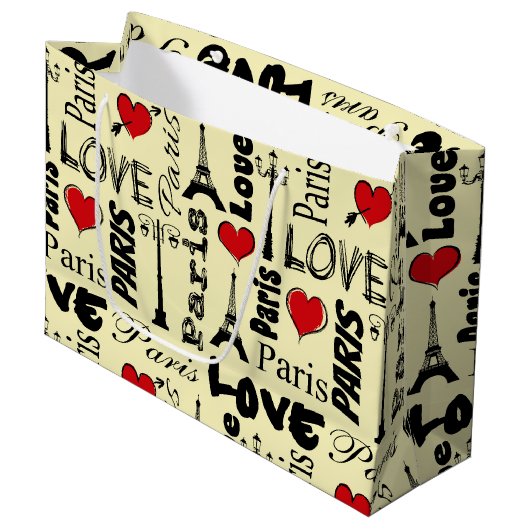 パリ ラージペーパーバッグ (正面アングル)