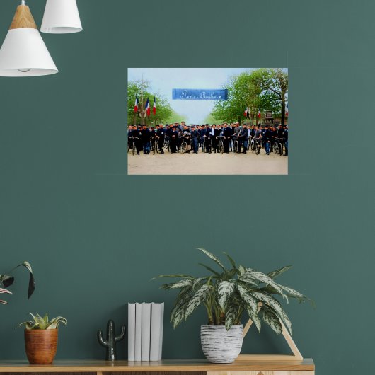 パリ・ルバワ開始線1896～1897 ポスター (リビング1)