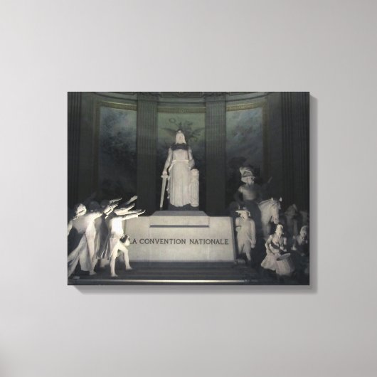 パリ – ルパンテオン キャンバスプリント (正面)