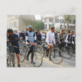 パリ・ルーベ自転車レース 1907年 カラー・リダックス ポストカード (正面)