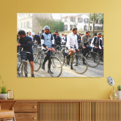 パリ-ルーベ 自転車レース 1907 カラー リダックス キャンバスプリント (インサイチュ (リビング))