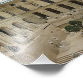 パリ，ルーヴル フォトプリント            (角)