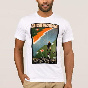 パリ-ロンドン-空気によるパリ Tシャツ