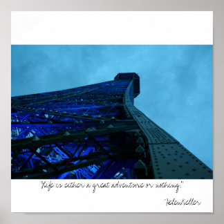 パリ「人生は冒険か素晴らしら… ポスター