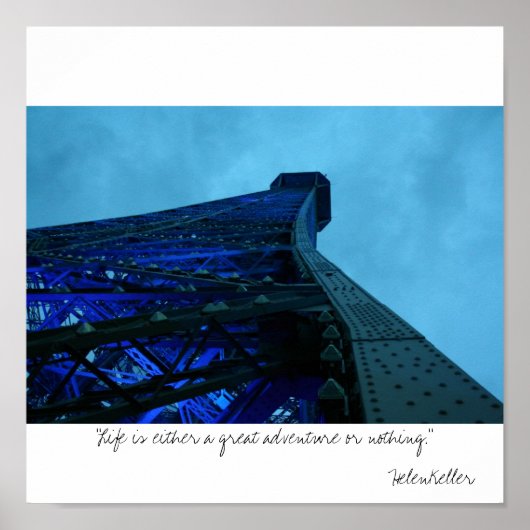 パリ「人生は冒険か素晴らしら… ポスター (正面)