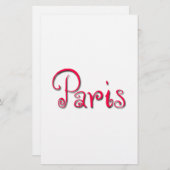 パリ 便箋 (正面/裏面)
