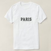 パリ – 光の街 Tシャツ (デザイン正面)