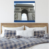 パリ – 凱旋門 キャンバスプリント (インサイチュ (寝室))