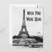 パリ、君がここにいれば ポストカード (正面/裏面)