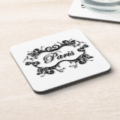 パリ（巻物付き） コースター (左側)