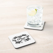 パリ（巻物付き） コースター (右側)