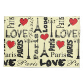 パリ 枕カバー (裏面)