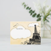 パリ 案内ポストカード (スタンド正面)