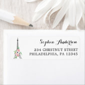 パリ 返送先ラベル ラベル (インサイチュ)