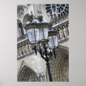 パリ – 通り灯 ポスター (正面)