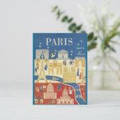 パリ – 郵便 ポストカード (スタンド正面)