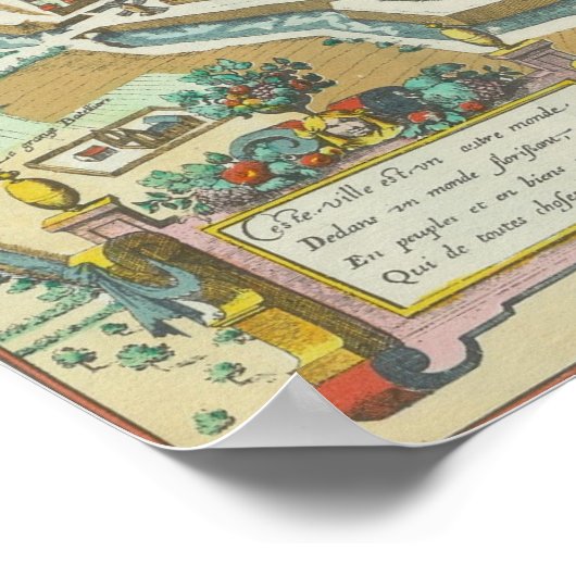 パリ – 1615 ポスター (角)