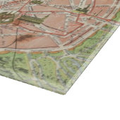 パリ(1920年)のヴィンテージの地図 カッティングボード (角)