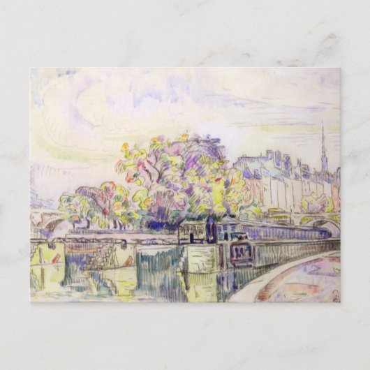 パリ、1923年 ポストカード (正面)