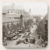 パリ: Les Halles、C1900 コースター (正面)