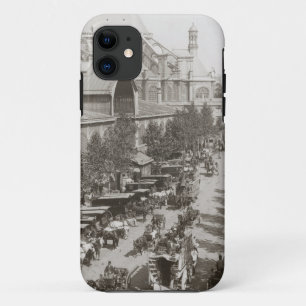 パリ: Les Halles、C1900 iPhone 11 ケース