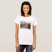 パリ: Les Halles、C1900 Tシャツ (正面フル)