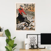 パリ – MOTOCYCLES COMIOT 1899 ポスター (ホームオフィス)
