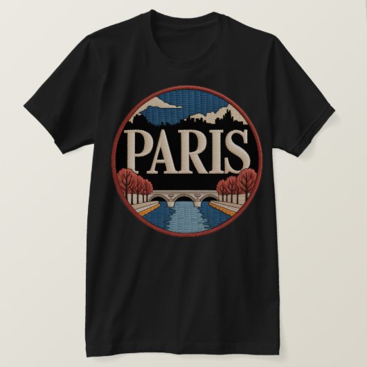 パリ Tシャツ (デザイン正面)