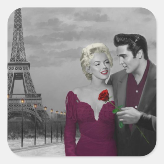 パリB&W スクエアシール (正面)