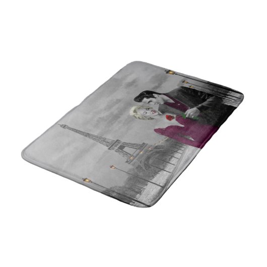 パリB&W 2 バスマット (アングル)