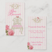 パリBrocanteの名刺 名刺 (正面/裏面)