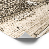 パリby the Seine Poster ポスター (角)