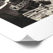 パリFrance L'Avenue des Champs-Elysses, 1950s ポスター (角)