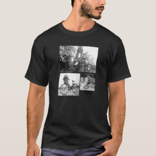パリIラブパリエッフェルタワーフランス Tシャツ