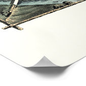 パリKYパノラママップ – 1870 ポスター (角)